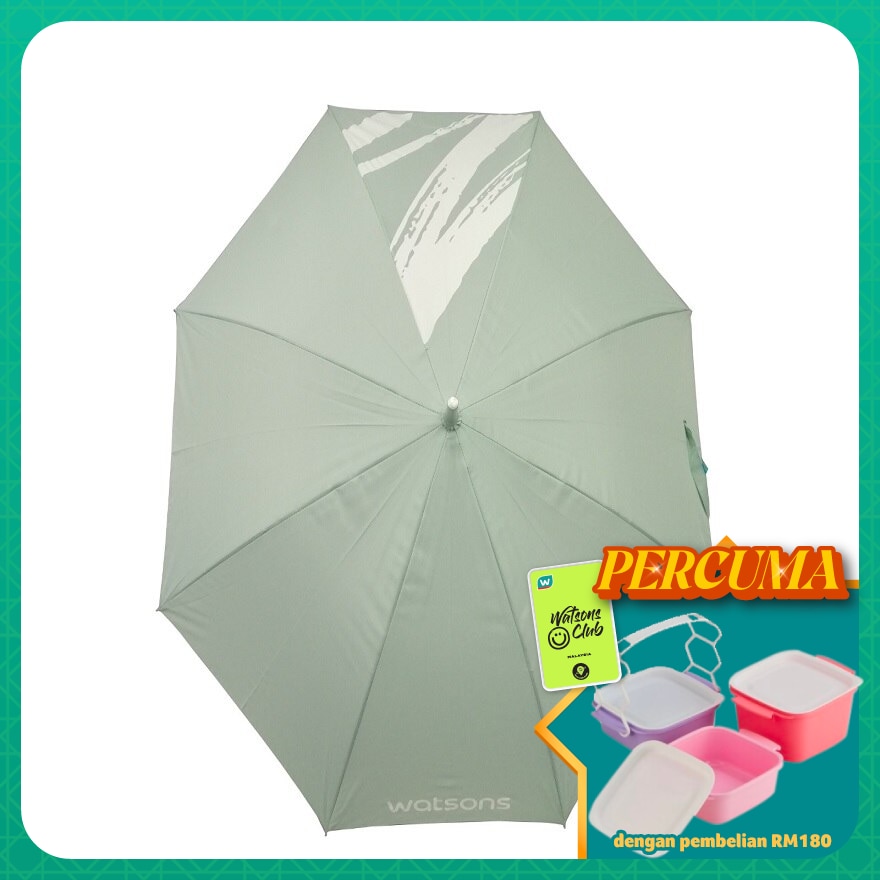 Umbrella Transparent UV Coat 24inch Green