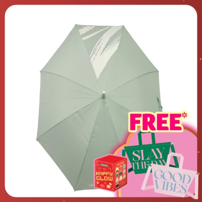 WATSONS Umbrella Transparent UV Coat 24inch Green