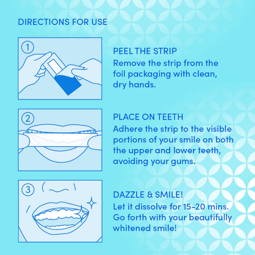 Bright Invisible Whitening Strips 14s image
