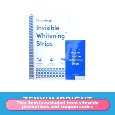 ZENYUM Bright Invisible Whitening Strips 14s