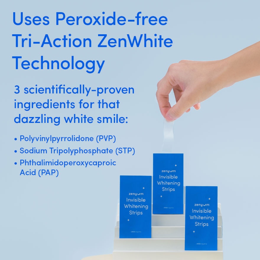 Bright Invisible Whitening Strips 14s image