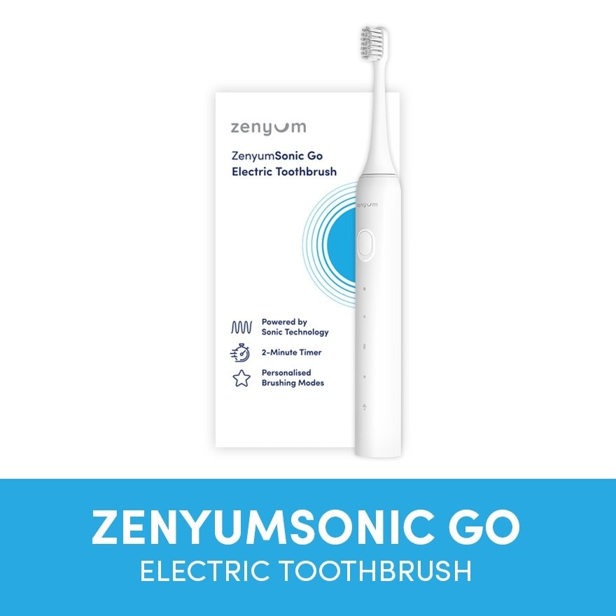 Sonic Go Electric Toothbrush Black/ White 1s (Colour pick on random basis)