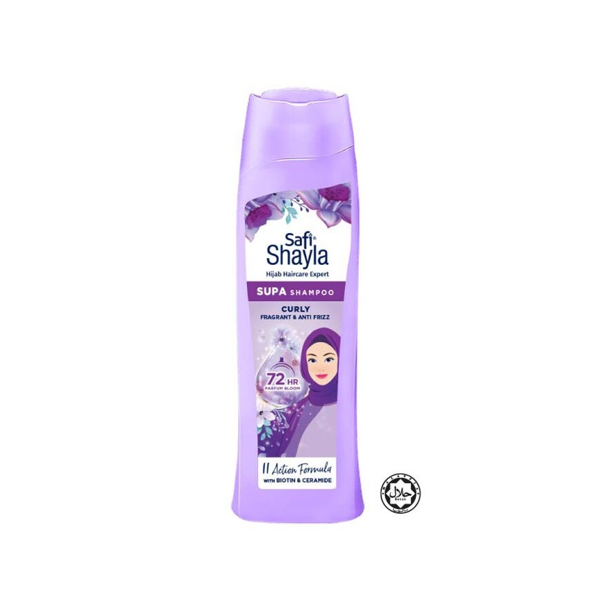 Curly, Anti Frizz & Fragrant Shampoo 280g image