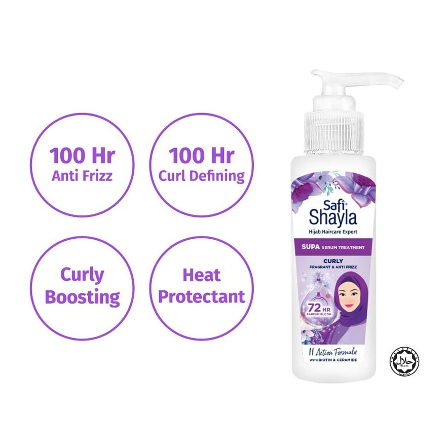 Curly Anti Frizz & Fragrant Serum Treatment 100ml