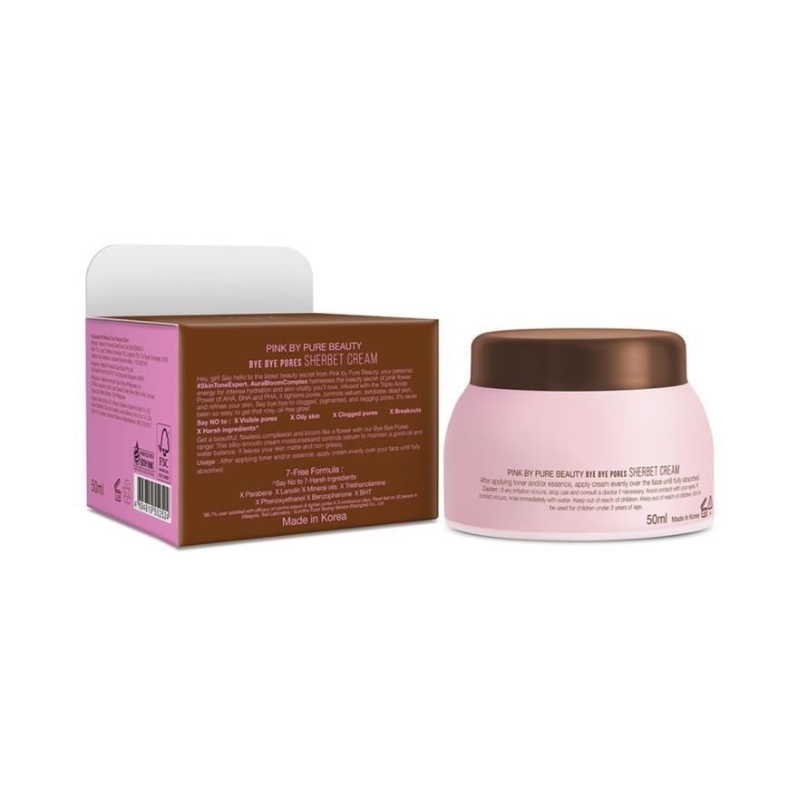 Bye Bye Pores Sherbet Cream 50ML