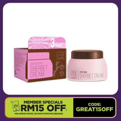 PINK BY PURE BEAUTY Bye Bye Pores Sherbet Cream 50ML