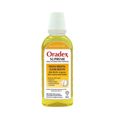 ORADEX - Supreme Oral Hygiene Mouthwash 400ml