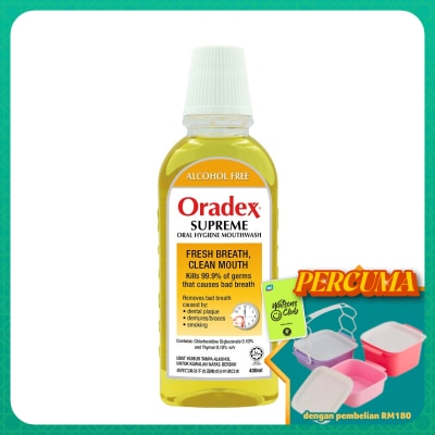 ORADEX - Supreme Oral Hygiene Mouthwash 400ml