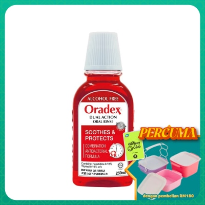 ORADEX - Dual Action Oral Rinse 250ml