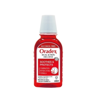 ORADEX Dual Action Oral Rinse 250ml