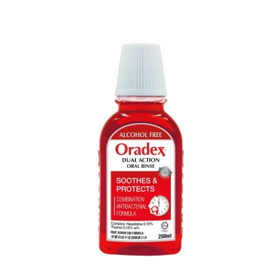 ORADEX - Dual Action Oral Rinse 250ml