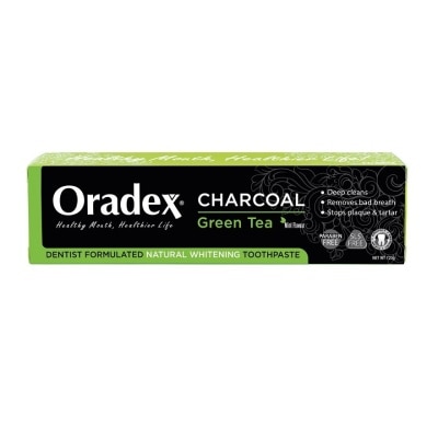 ORADEX Charcoal Green Tea Toothpaste 120g