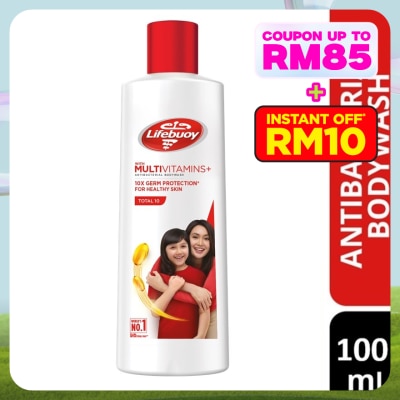 LIFEBUOY Body Wash Bottle Total10 100ml