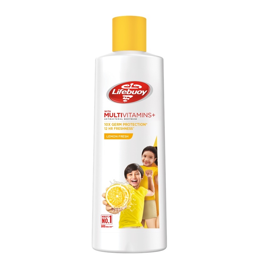 Body Wash Bottle Lemon Fresh 100ml