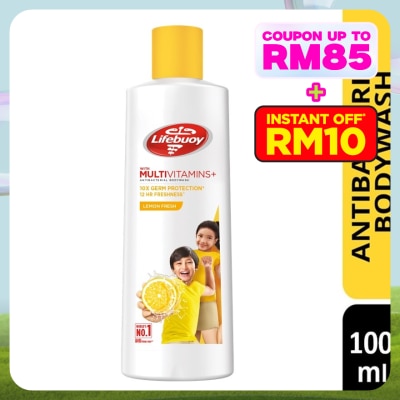 LIFEBUOY Body Wash Bottle Lemon Fresh 100ml