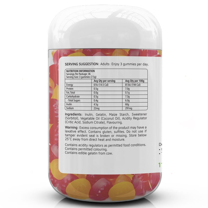 Superfood Fiber Gummies 110s