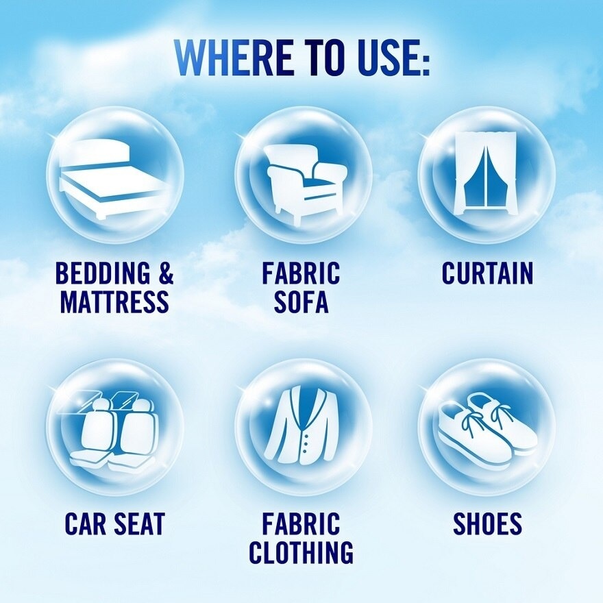 Surface spray with removing bad odour