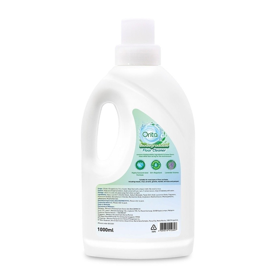 Floor Cleaner - Lavender Scent 1000ML