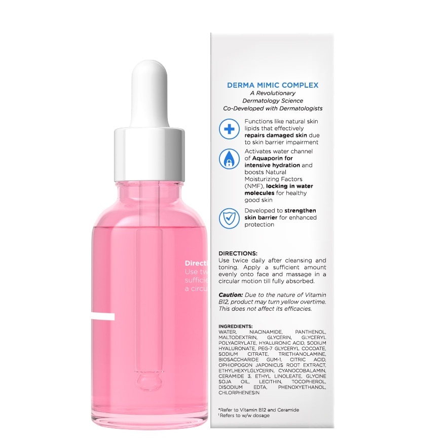 Hydraceutic Pink Vitamin B12 Serum 30ml