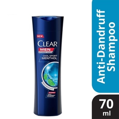 CLEAR Cool Sport Menthol Shampoo 70ml