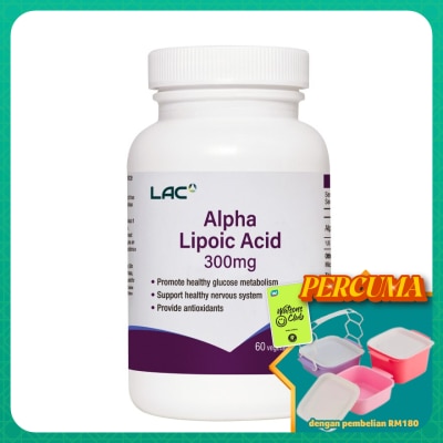 LAC - Alpha Lipoic Acid 300mg 60s