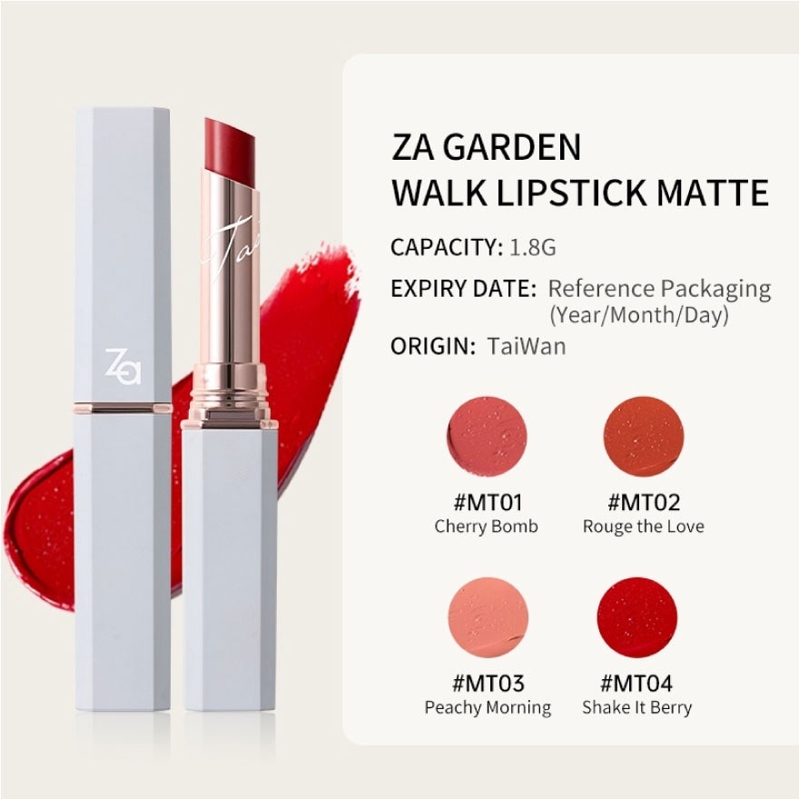 Garden Walk Lipstick Matte 01