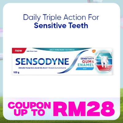 SENSODYNE Sensitivity Gum & Enamel Toothpaste 100g