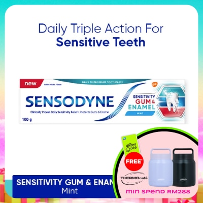 SENSODYNE - Sensitivity Gum & Enamel Toothpaste 100g