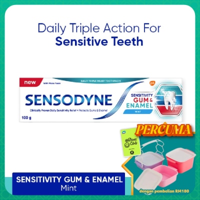 SENSODYNE - Sensitivity Gum & Enamel Toothpaste 100g