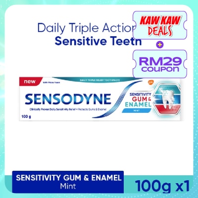 SENSODYNE Sensitivity Gum & Enamel Toothpaste 100g