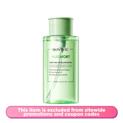 SKINTIFIC Mugwort Purifying Micellar Water 300ml
