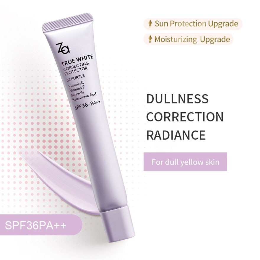 True White Correcting Protector 02 Purple SPF36 PA++