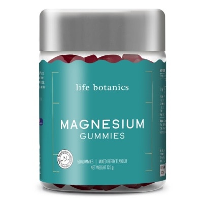 LIFE BOTANICS Magnesium Gummies 50s (Mix Berry Flavour)