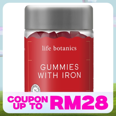 LIFE BOTANICS Iron Gummies 50s (Berry Flavour)