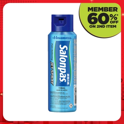 SALONPAS Pain Relief Jet Spray 118ml
