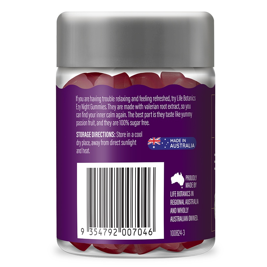 Ezy Night Gummies 50s (Passion Fruit Flavour)
