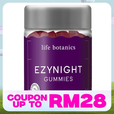 LIFE BOTANICS EzyNight Gummies 50s (Passion Fruit Flavour)