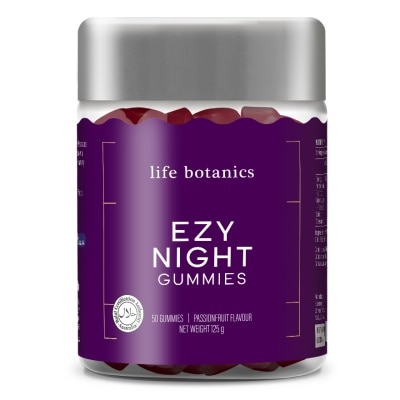 LIFE BOTANICS Ezy Night Gummies 50s (Passion Fruit Flavour)