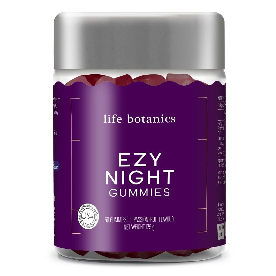 Ezy Night Gummies 50s (Passion Fruit Flavour)