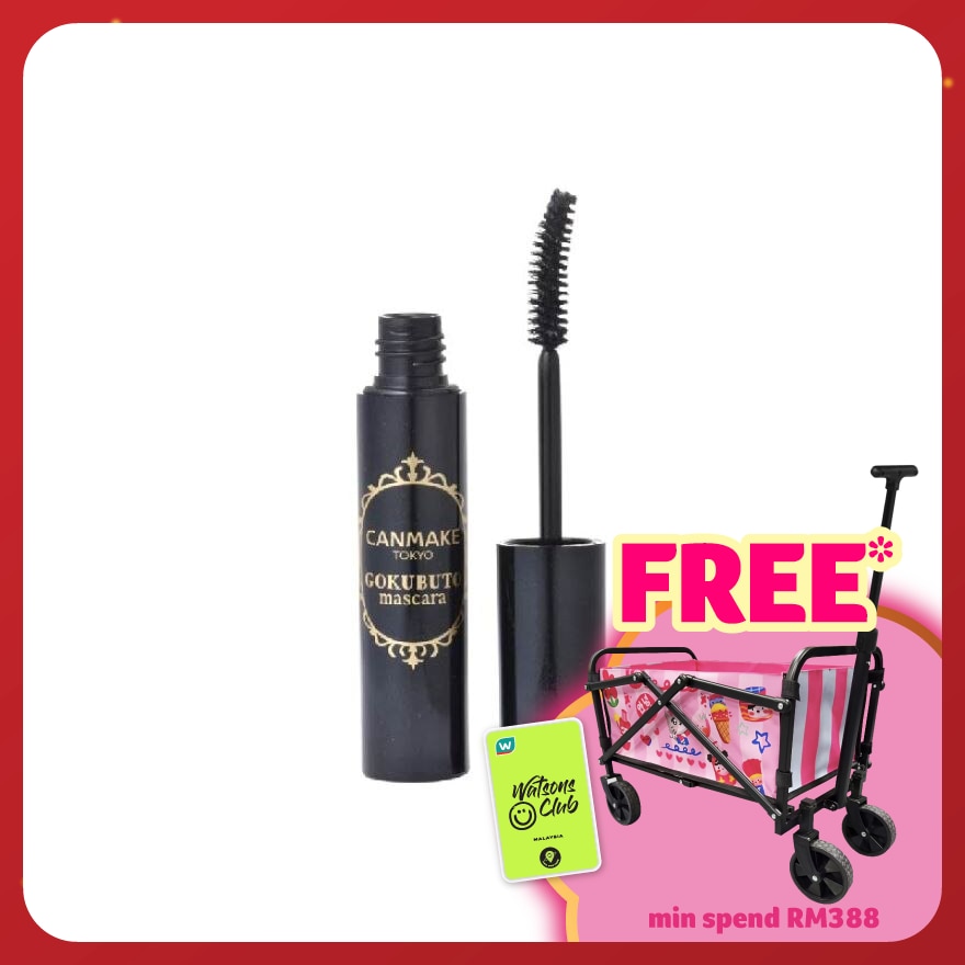 CANMAKE Gokubuto Mascara 01 Super Black