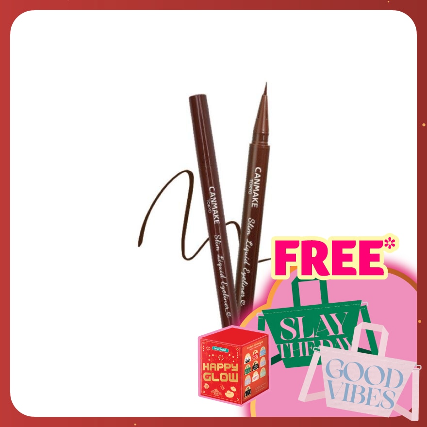 Slim Liquid Eyeliner 02 Brown