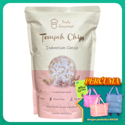 TRULY GOURMET Tempeh Chips Indonesian Classic 80g