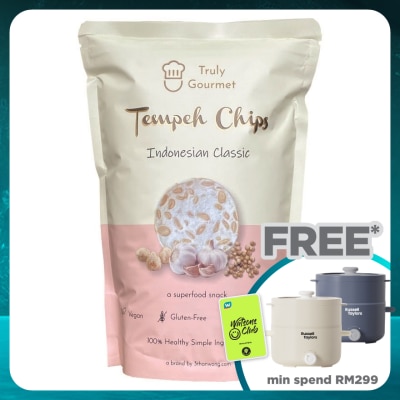 TRULY GOURMET Tempeh Chips Indonesian Classic 80g