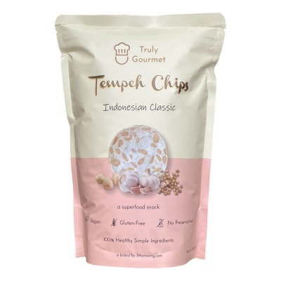 TRULY GOURMET - Tempeh Chips Indonesian Classic 80g