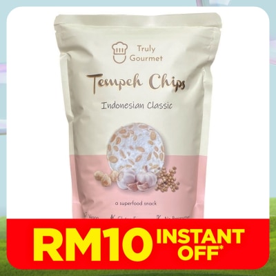 TRULY GOURMET Tempeh Chips Indonesian Classic 80g