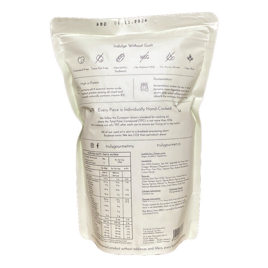 Tempeh Chips Cumin flavoured 80g