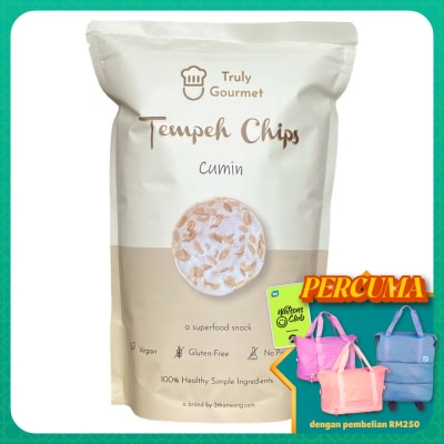 TRULY GOURMET Tempeh Chips Cumin flavoured 80g