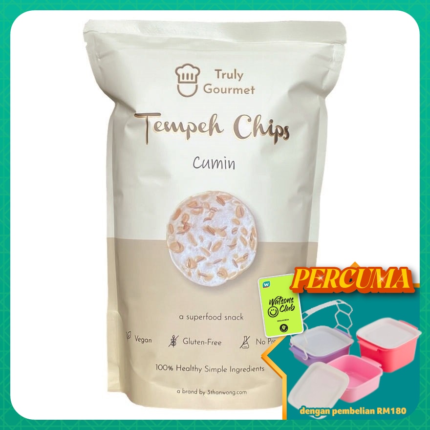 Tempeh Chips Cumin flavoured 80g