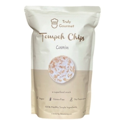 TRULY GOURMET Tempeh Chips Cumin 80g