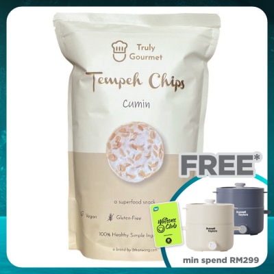 TRULY GOURMET Tempeh Chips Cumin flavoured 80g